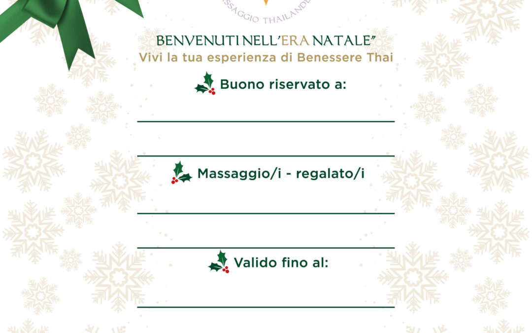 INFO REGALI NATALE THAI 5-6-9-10 DICEMBRE 25